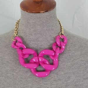 Pretty in Pink Statement Necklace